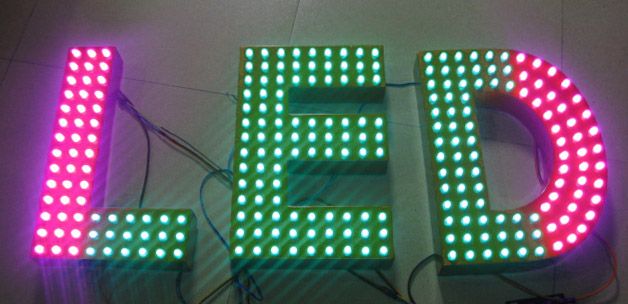 LED七彩發(fā)光字 LED七彩發(fā)光字