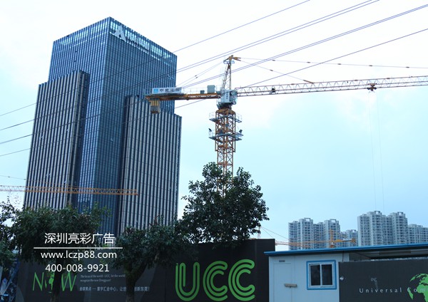 樓頂樓體廣告牌制作安裝_深圳亮彩廣告