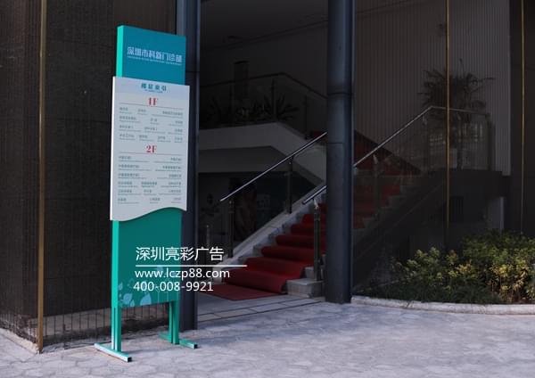 科興科學(xué)園導視立牌制作