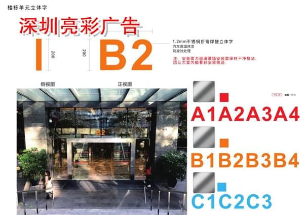 人行指引導視系統工程_深圳亮彩標識有限公司