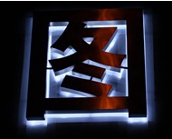 LED背光字